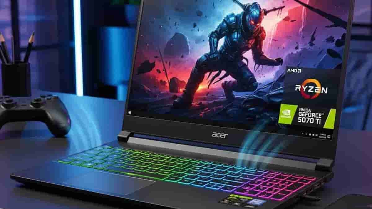 Image of Acer Nitro 18 AI laptop.