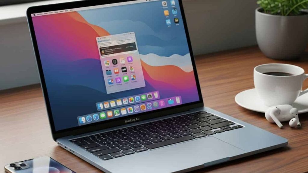 Image of MacBook AIr M4 Laptop.