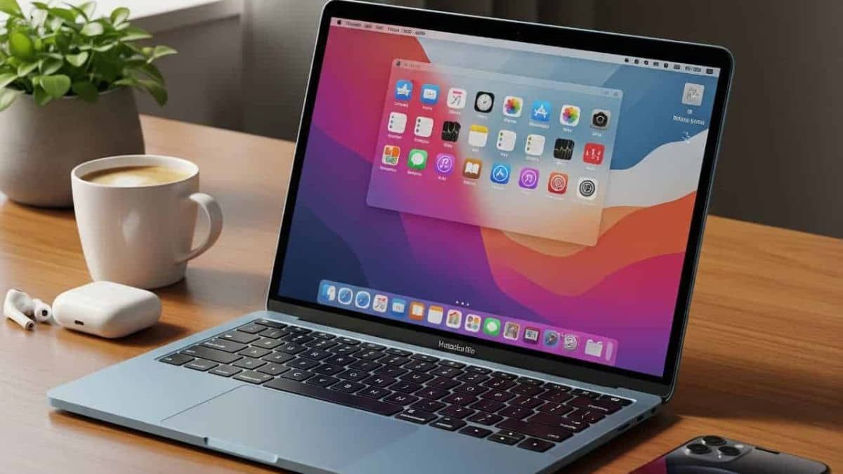 Image of MacBook Air M4 Laptop.