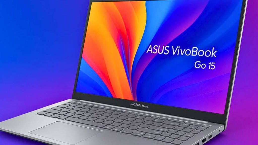 Image of ASUS Vivobook Go 15 laptop.
ASUS VivoBook Go 15