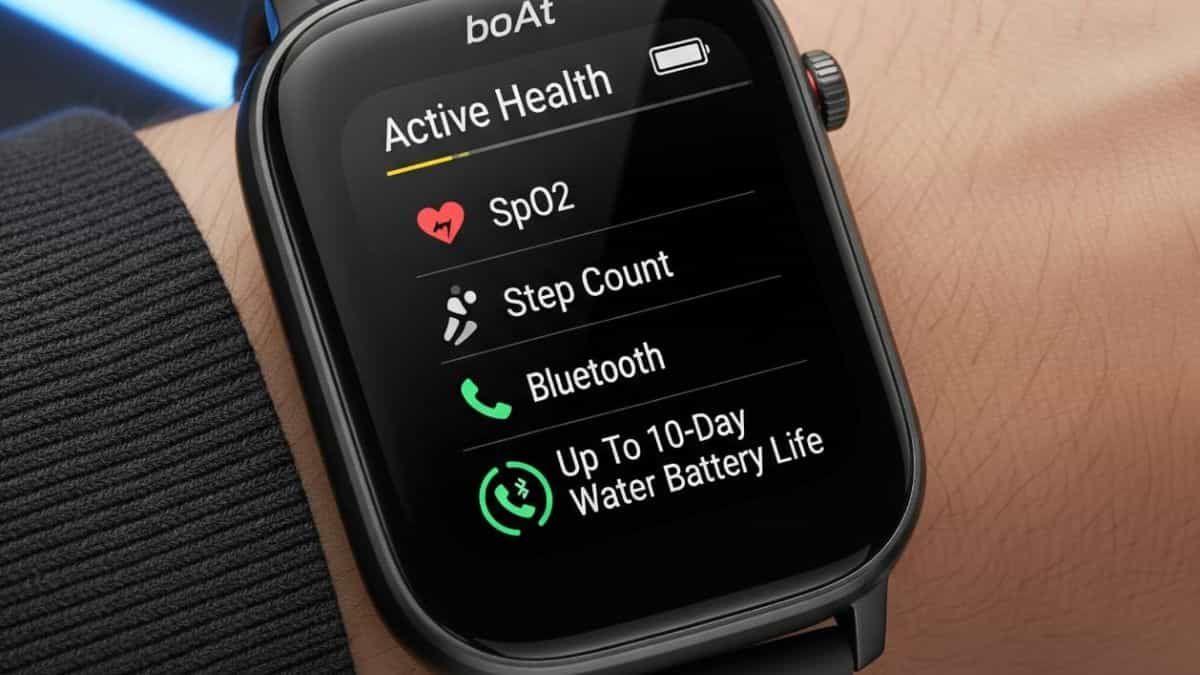 Image of BoAt Enigma Smartwatch.