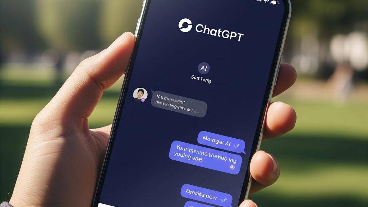 Image of ChatGPT interface.