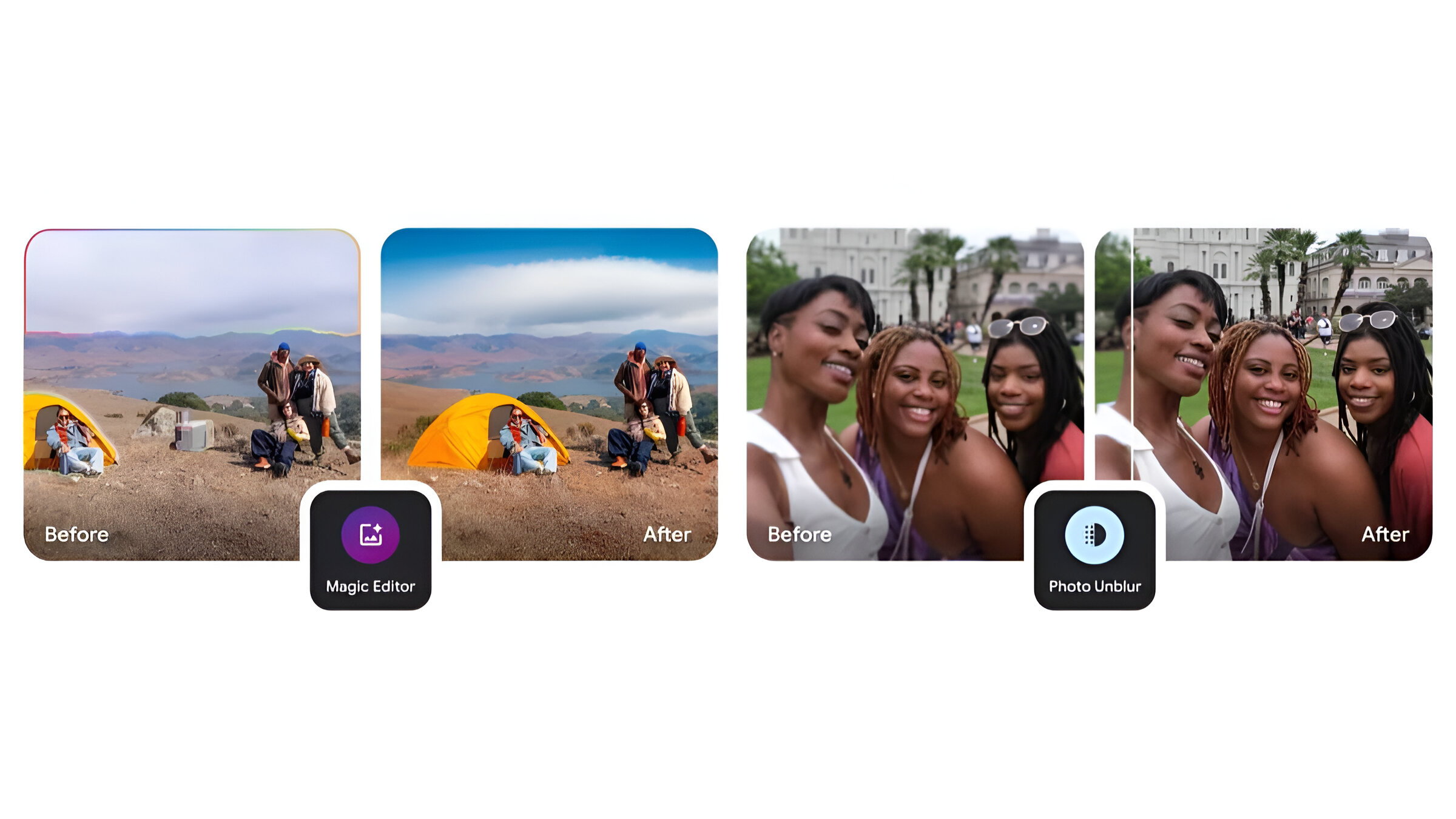 Google Photos AI Editor Interface
