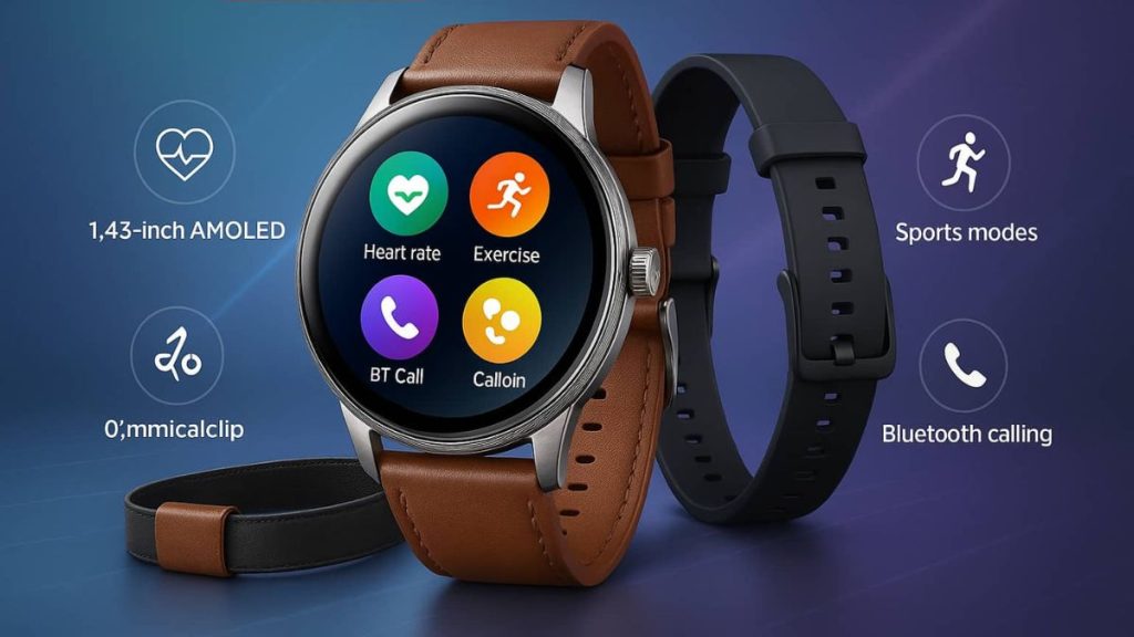 Image of Lenovo Watch S with features.
lenovo Watch S