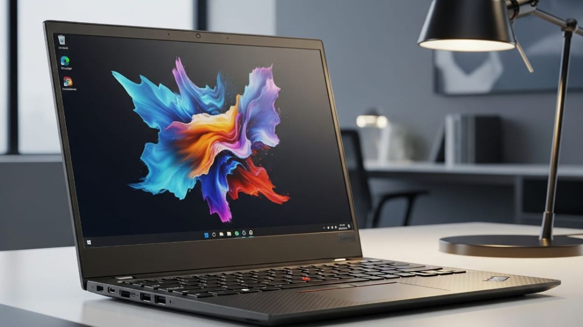 Image of Lenovo ThinkPad X1 Carbon laptop.