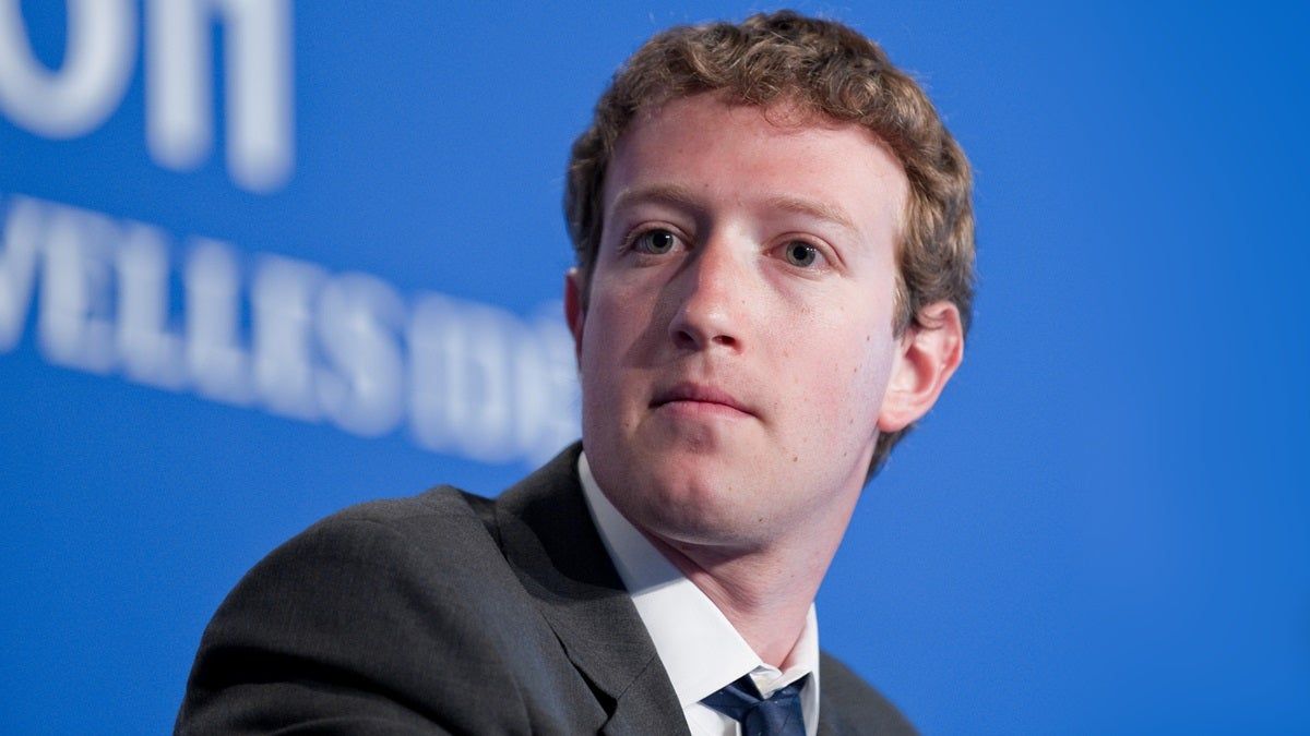Image of Mark Zuckerberg. Meta AI
