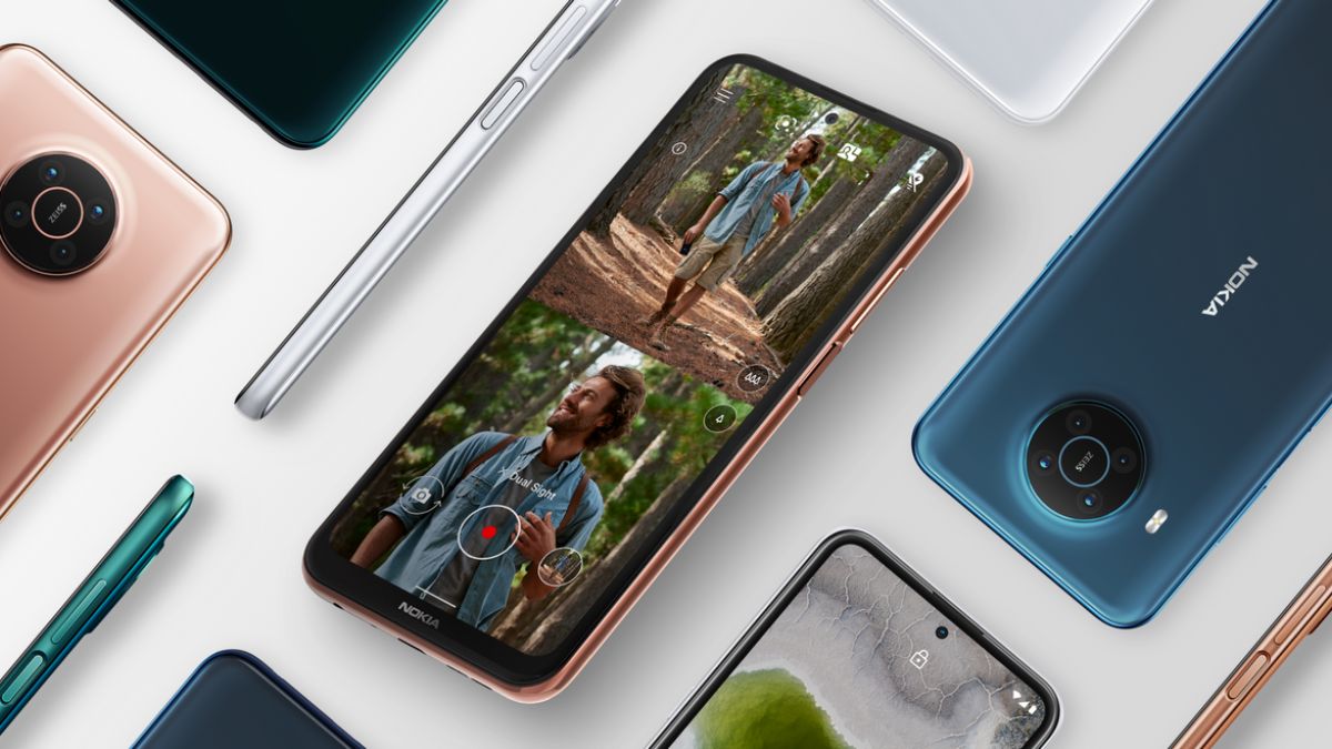 Image of Nokia X20 Pro phone.