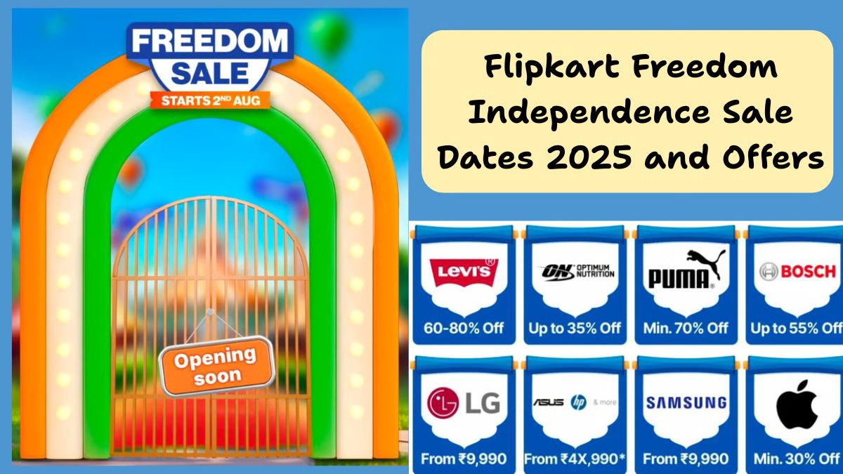 Flipkart Freedom Sale 2025
