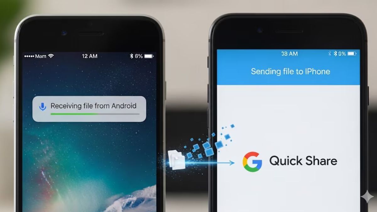QUICKSHARE IN IPHONES