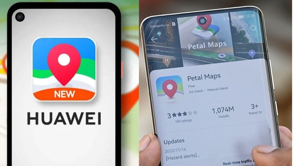 huawei map