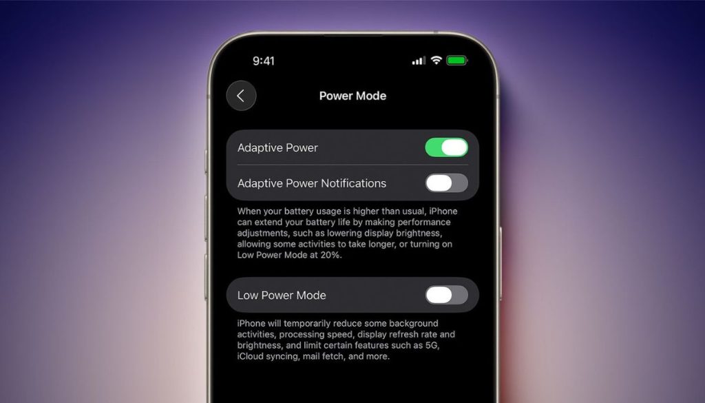 Adaptive Power
