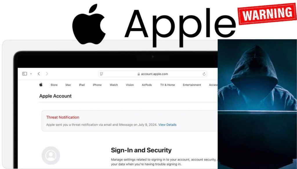 Apple Spyware Threat