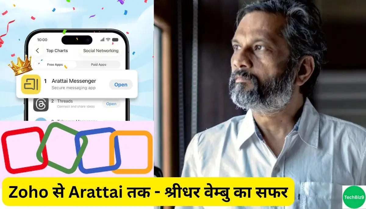 Sridhar Vembu Biography in hindi इमेज क्रेडिट - TechBiz9