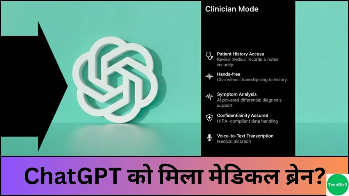 Chatgpt Clinician Mode and Speak First Voice Feature इमेज क्रेडिट - TechBiz9