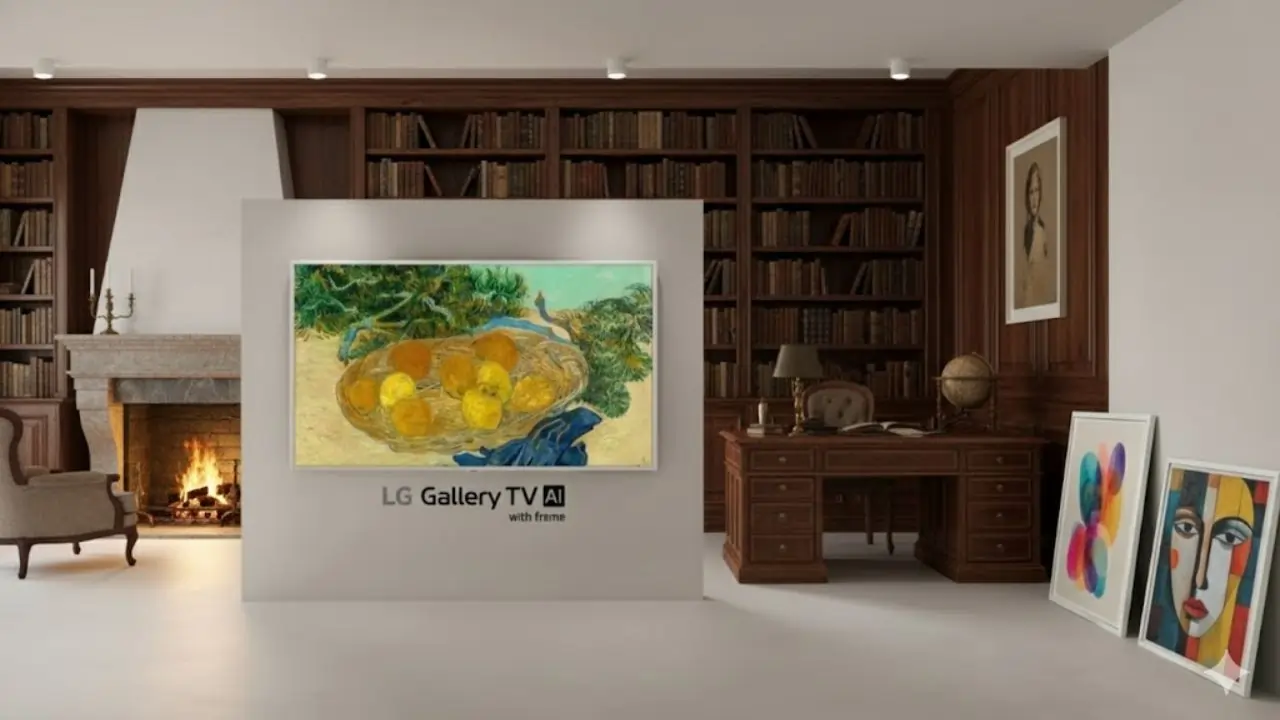 CES LG Gallery TV