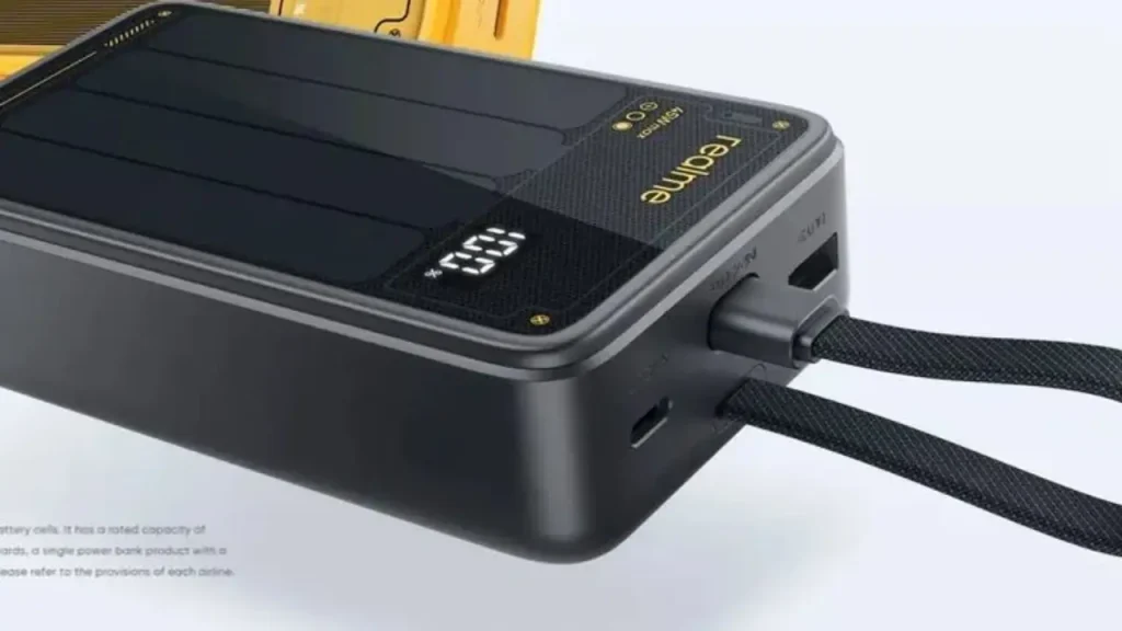 Realme TechLife 45W 20000mAh Power Bank Launched in India
