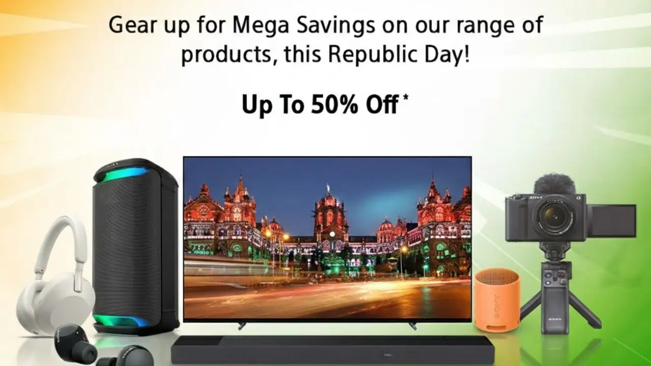SONY Republic Day Sale 2026