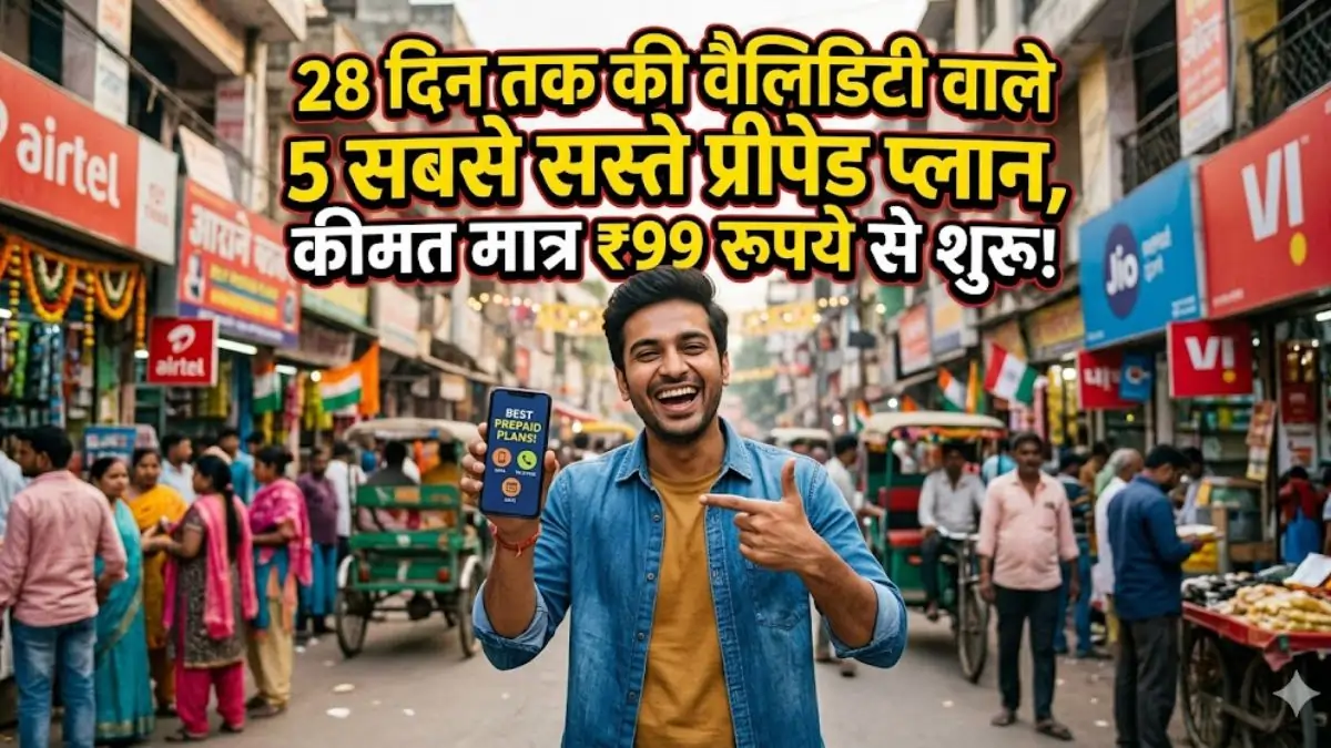 28 days cheapest prepaid plans